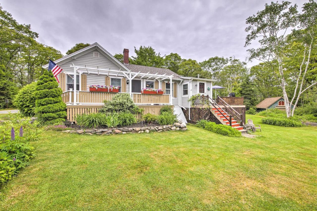 Charming East Boothbay Cottage With Large Yard! Buitenkant foto