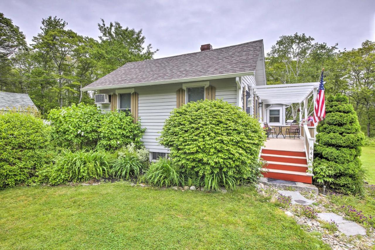 Charming East Boothbay Cottage With Large Yard! Buitenkant foto
