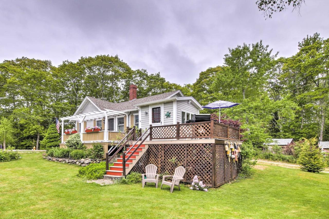 Charming East Boothbay Cottage With Large Yard! Buitenkant foto